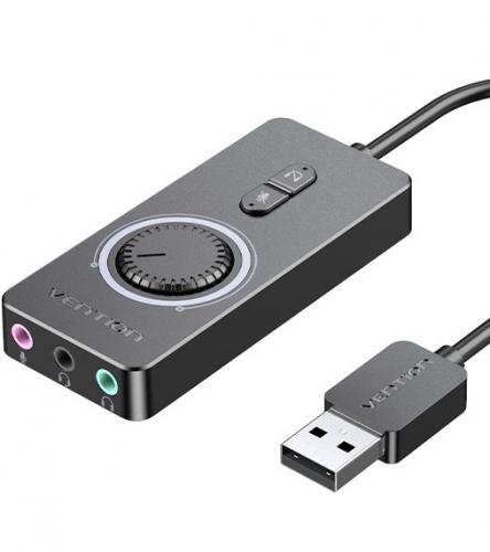 ΚΑΡΤΑ ΗΧΟΥ USB VENTION CDRBF BLACK