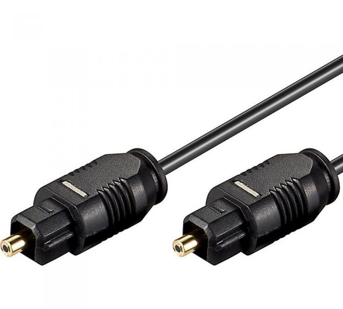 ΟΠΤΙΚΗ ΙΝΑ TOSLINK GOOBAY 2.2MM 1M 50216 BLACK