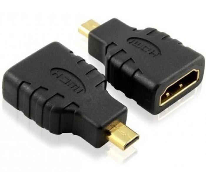 ΑΝΤΑΠΤΟΡΑΣ POWERTECH HDMI FEMALE ΣΕ HDMI MICRO ADA-H002