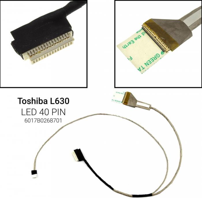 ΚΑΛΩΔΙΟΤΑΙΝΙΑ ΓΙΑ ΟΘΟΝΗ LAPTOP TOSHIBA L630 6017B0268701