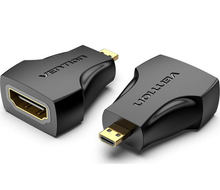 ΑΝΤΑΠΤΟΡΑΣ VENTION MICRO HDMI ΣΕ HDMI AITB0 BLACK