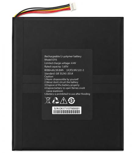 ΑΥΘΕΝΤΙΚΗ ΜΠΑΤΑΡΙΑ ΓΙΑ TABLET OUKITEL OT6