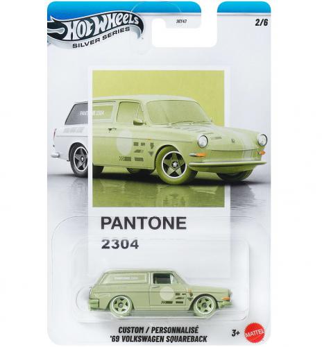 ΠΑΙΧΝΙΔΙ MATTEL HOT WHEELS SILVER SERIES: PANTONE 2304 - CUSTOM / PERSONNALISE '69 VOLKSWAGEN SQUAREBACK JKY60