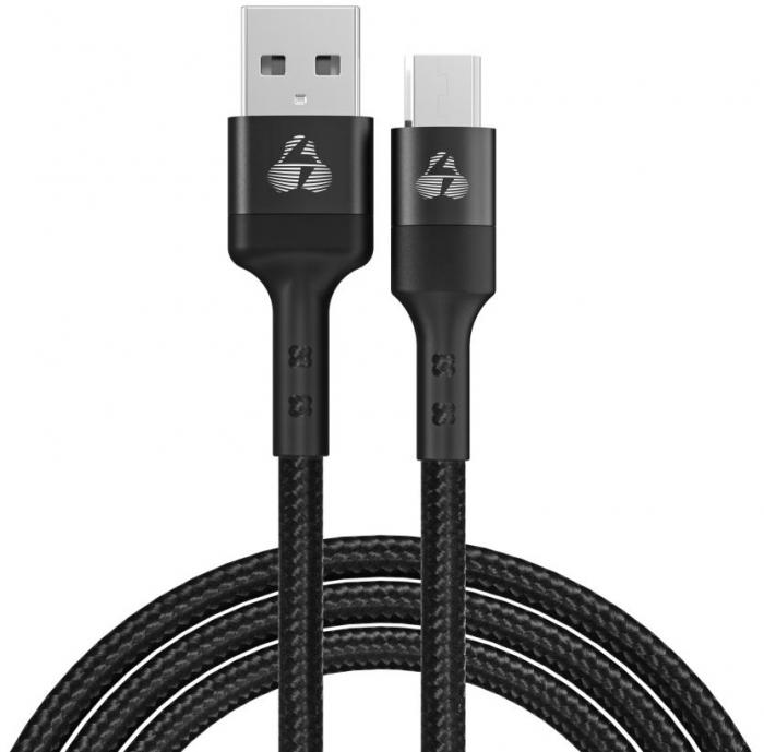ΚΑΛΩΔΙΟ ΣΥΝΔΕΣΗΣ USB ΣΕ MICRO USB POWERTECH PTR-0170 12W 2.4A 1.5M BLACK