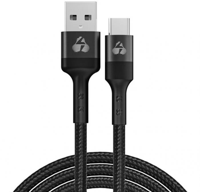 ΚΑΛΩΔΙΟ ΣΥΝΔΕΣΗΣ USB ΣΕ USB-C POWERTECH PTR-0169 PD 60W 1.5M BLACK