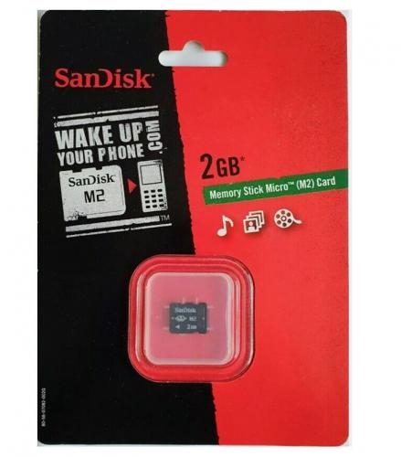 ΚΑΡΤΑ ΜΝΗΜΗΣ SANDISK MICRO M2 2GB