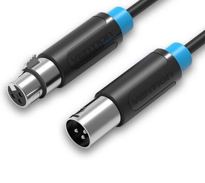 ΚΑΛΩΔΙΟ VENTION XLR ΘΗΛ. ΣΕ XLR ΑΡΣ. 3M BBFBI BLACK