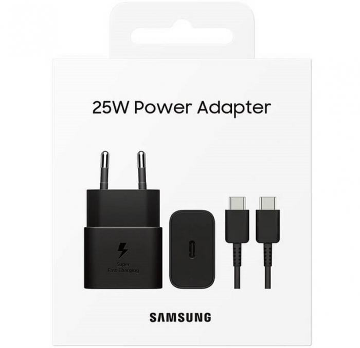 ΦΟΡΤΙΣΤΗΣ ΤΟΙΧΟΥ SAMSUNG 25W USB-C EP-T2510XBEGEU BLACK