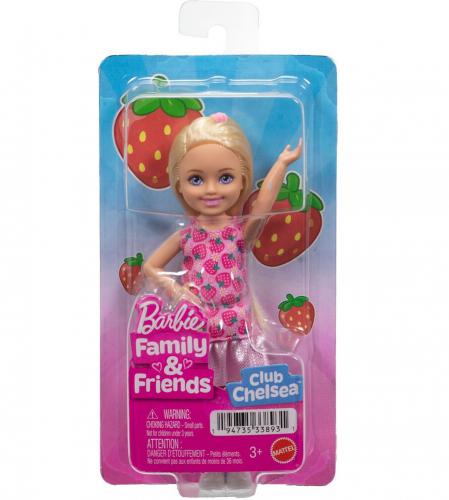 ΚΟΥΚΛΑ MATTEL BARBIE: CLUB CHELSEA STRAWBERRY MINI JJB33