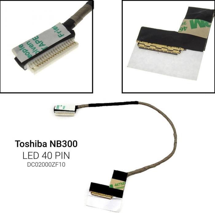 ΚΑΛΩΔΙΟΤΑΙΝΙΑ ΓΙΑ ΟΘΟΝΗ LAPTOP TOSHIBA NB300 DC02000ZF10