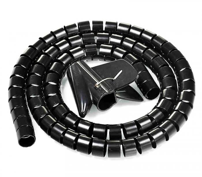 ΣΠΙΡΑΛ ΤΑΚΤΟΠΟΙΗΣΗΣ ΚΑΛΩΔΙΩΝ POWERTECH TIES-083 2M 20MM BLACK