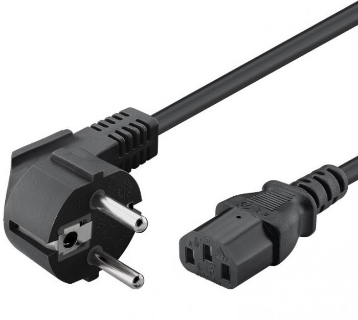 ΚΑΛΩΔΙΟ ΤΡΟΦΟΔΟΣΙΑΣ POWERTECH CAB-P044 1.5M BLACK