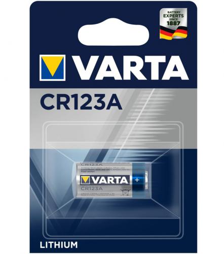 ΜΠΑΤΑΡΙΑ ΛΙΘΙΟΥ VARTA CR123A 3V