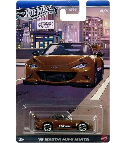 ΠΑΙΧΝΙΔΙ MATTEL HOT WHEELS SILVER SERIES: COMPACT KINGS - '15 MAZDA MX-5 MIATA JKX56