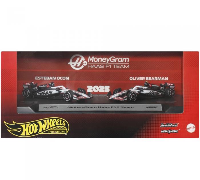ΠΑΙΧΝΙΔΙ MATTEL HOT WHEELS PREMIUM: FORMULA 1 2025 - ESTEBAN OCON AND OLIVER BEARMAN JMM97