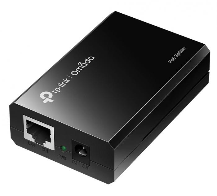 POWER OVER ETHERNET TP-LINK SPLITTER 5V/9V/12V 10/100/1000Mbps POE10R