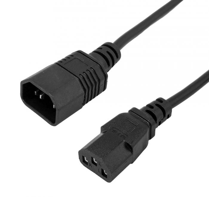 ΚΑΛΩΔΙΟ ΠΡΟΕΚΤΑΣΕΙΣ ΤΡΟΦΟΔΟΣΙΑΣ POWERTECH CAB-P053 1.5M BLACK