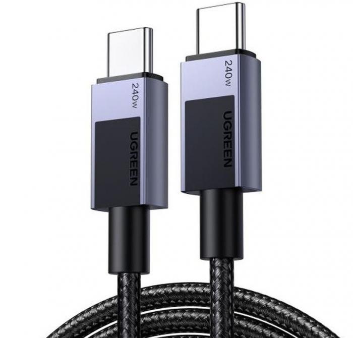 ΚΑΛΩΔΙΟ ΣΥΝΔΕΣΗΣ USB-C ΣΕ USB-C UGREEN L513 PD 240W 1M 45067 GREY