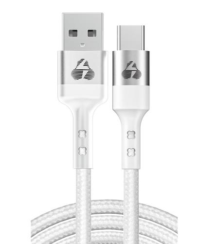 ΚΑΛΩΔΙΟ ΣΥΝΔΕΣΗΣ USB ΣΕ USB-C POWERTECH PTR-0160 WHITE