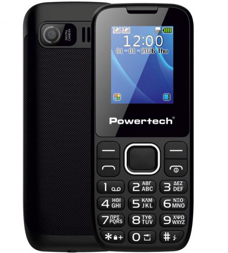 ΚΙΝΗΤΟ ΤΗΛΕΦΩΝΟ POWERTECH PTM-45 MILLY SMALL III BLACK