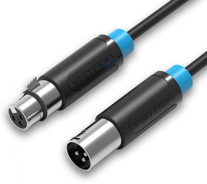 ΚΑΛΩΔΙΟ VENTION XLR ΘΗΛ. ΣΕ XLR ΑΡΣ. 5M BBFBJ BLACK
