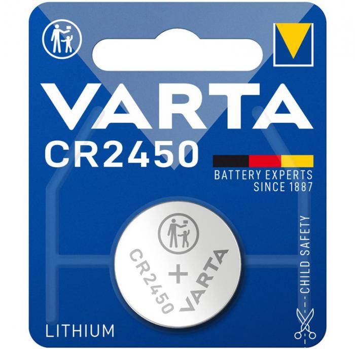 ΜΠΑΤΑΡΙΑ ΛΙΘΙΟΥ VARTA CR2450 3V