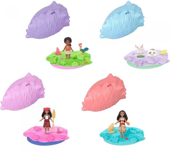 ΚΟΥΚΛΑ MATTEL DISNEY: VAIANA - OCEAN SHELL REVEAL RANDOM JJV43