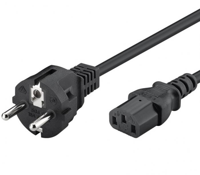 ΚΑΛΩΔΙΟ ΤΡΟΦΟΔΟΣΙΑΣ POWERTECH CAB-P049 2M BLACK