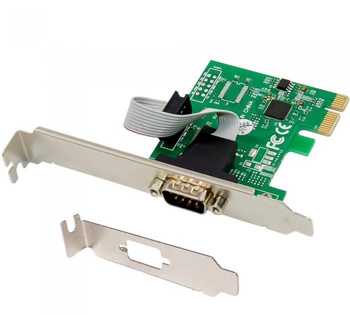 ΚΑΡΤΑ ΕΠΕΚΤΑΣΗΣ POWERTECH PCIe ΣΕ SERIAL ST328 ASIX AX99100