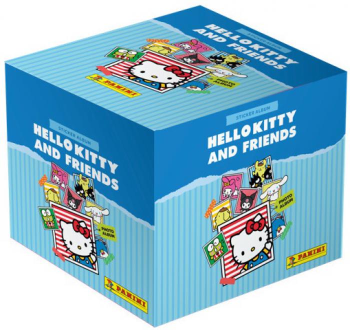 ΑΥΤΟΚΟΛΛΗΤΑ PANINI HELLO KITTY AND FRIENDS: COLLECTION DISPLAY OF 36PCS