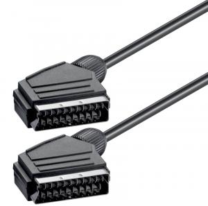 ΚΑΛΩΔΙΟ POWERTECH 21P SCART ΣΕ 21P SCART 1.4M CAB-S001