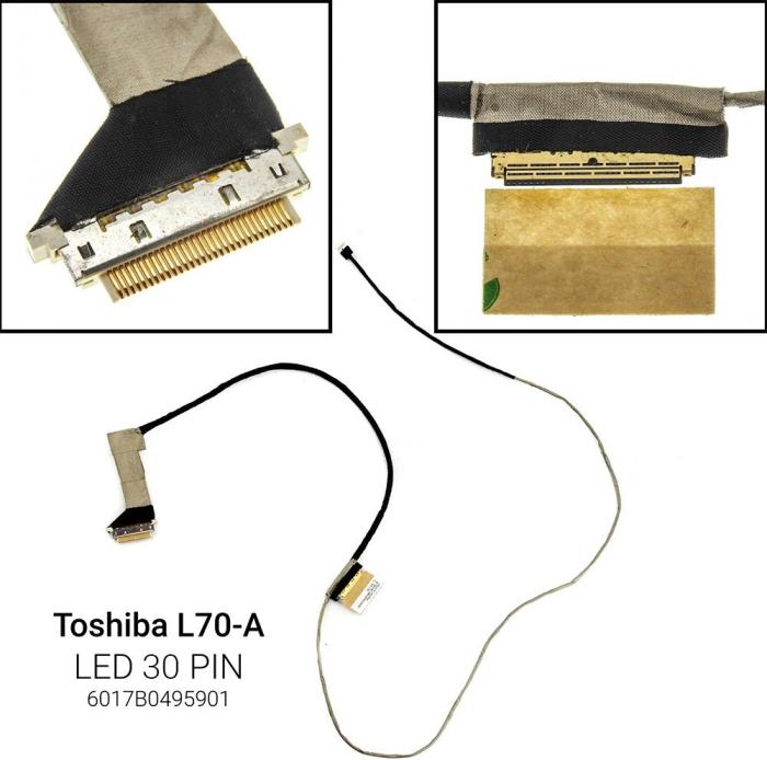 ΚΑΛΩΔΙΟΤΑΙΝΙΑ ΓΙΑ ΟΘΟΝΗ LAPTOP TOSHIBA L70-A 6017B0495901