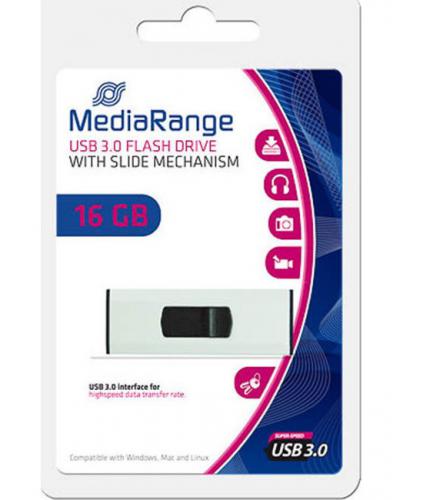FLASH DRIVES MEDIARANGE 16GB USB 3.0 MR915
