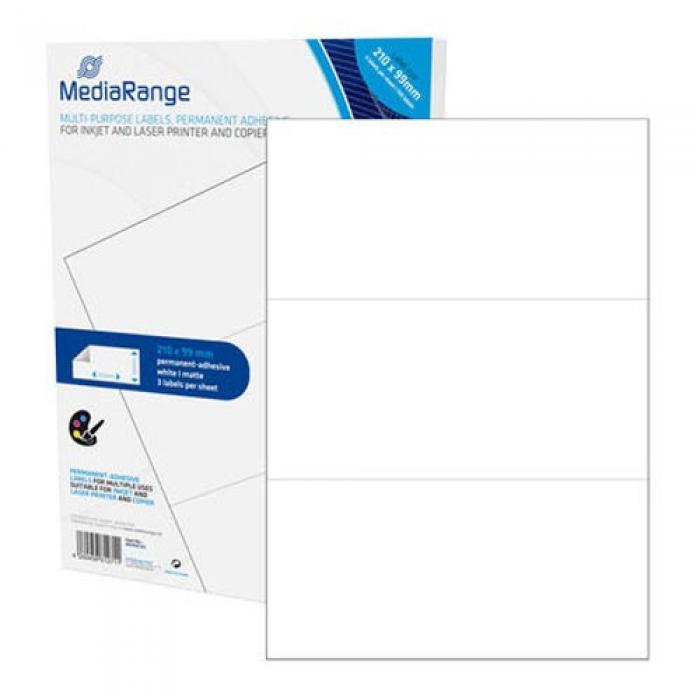 ΕΤΙΚΕΤΕΣ MEDIARANGE MRINK142 210x99mm 150 PACK WHITE