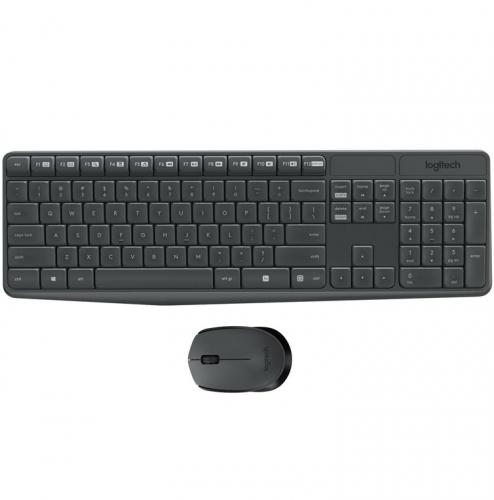 ΑΣΥΡΜΑΤΟ ΠΛΗΚΤΡΟΛΟΓΙΟ ΜΕ ΠΟΝΤΙΚΙ LOGITECH MK235GR