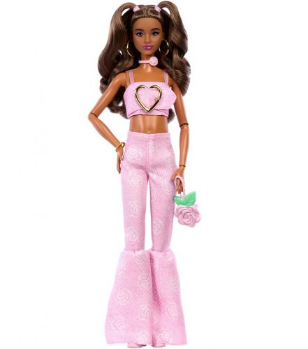 ΚΟΥΚΛΑ MATTEL BARBIE: DELUXE STYLE - PINK FLARED JEANS JJN72