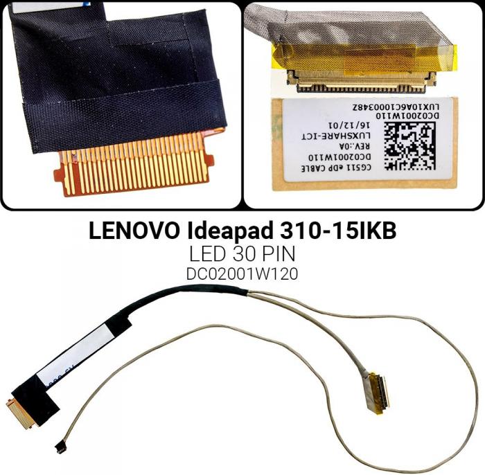ΚΑΛΩΔΙΟΤΑΙΝΙΑ ΓΙΑ ΟΘΟΝΗ LAPTOP LENOVO IDEAPAD 310-15IKB 30 PIN DC02001W120