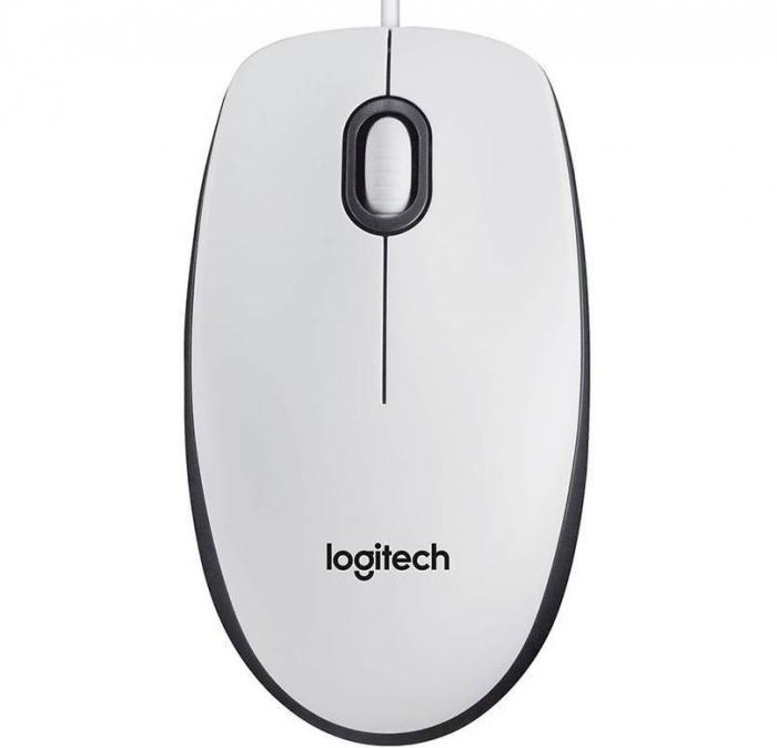 ΕΝΣΥΡΜΑΤΟ ΠΟΝΤΙΚΙ LOGITECH M100 WHITE