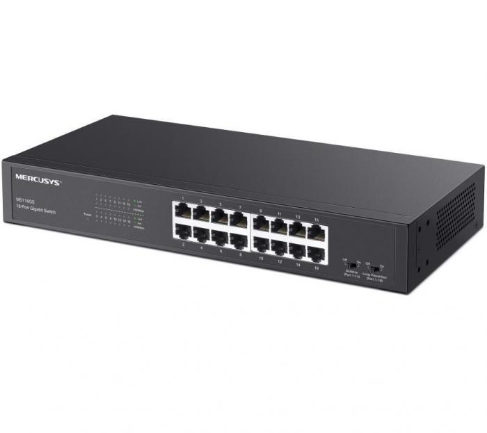 SWITCH MERCUSYS MS116GS 16 PORTS 10/100/1000Mbps