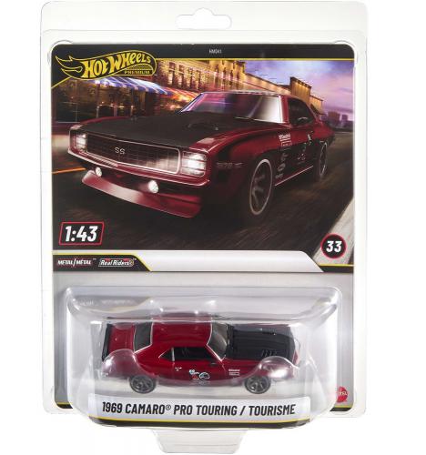 ΠΑΙΧΝΙΔΙ MATTEL HOT WHEELS PREMIUM CARS 1969 CAMARO PRO TOURING / TOURISME JCN76