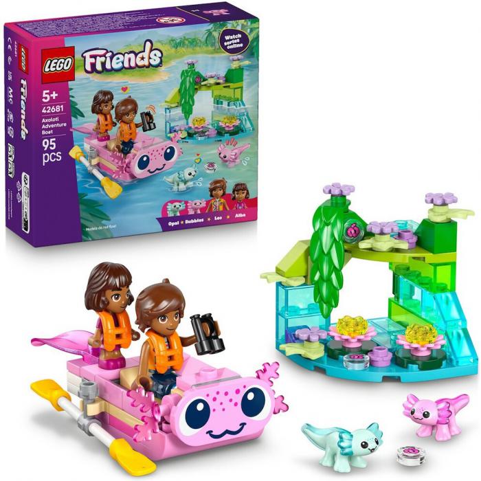 LEGO FRIENDS: AXOLOTL ADVENTURE BOAT 42681