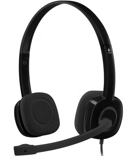 ΑΚΟΥΣΤΙΚΑ ΜΕ ΜΙΚΡΟΦΩΝΟ LOGITECH H151 BLACK
