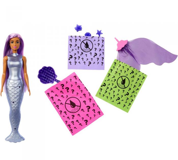 ΚΟΥΚΛΑ MATTEL BARBIE: COLOR REVEAL MERMAID SERIES RANDOM JFV58