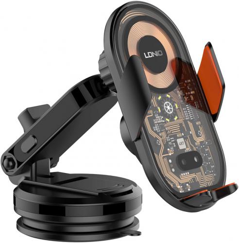ΒΑΣΗ ΓΙΑ SMARTPHONE - ΑΣΥΡΜΑΤΟΣ ΦΟΡΤΙΣΤΗΣ LDNIO MA30-1 15W BLACK