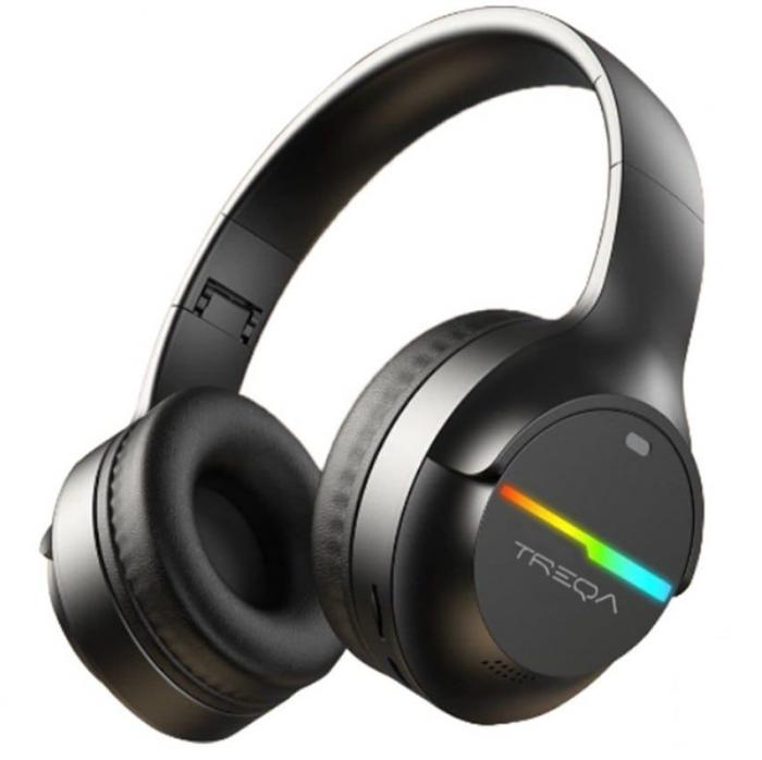 ΑΚΟΥΣΤΙΚΑ BLUETOOTH ON EAR TREQA BLACK 0726.007 ---