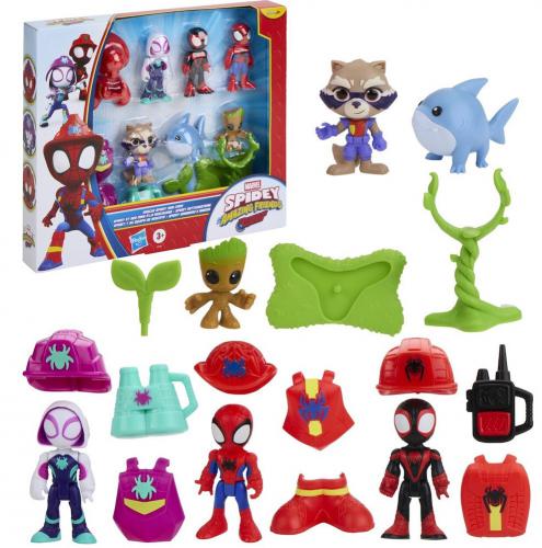 ΦΙΓΟΥΡΕΣ HASBRO MARVEL: SPIDEY AND HIS AMAZING FRIENDS RESCUE WEBS - RESCUE SPIDEY AND CREW G3149