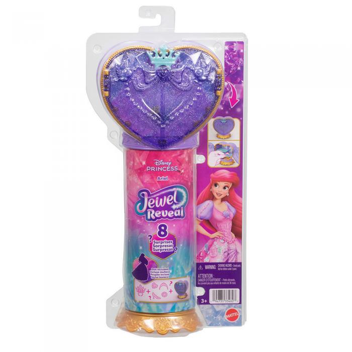 ΚΟΥΚΛΑ MATTEL DISNEY PRINCESS JEWEL REVEAL ARIEL JHL49