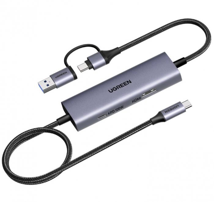 ΜΕΤΑΤΡΟΠΕΑΣ GRABBER UGREEN USB-C CM725 65856