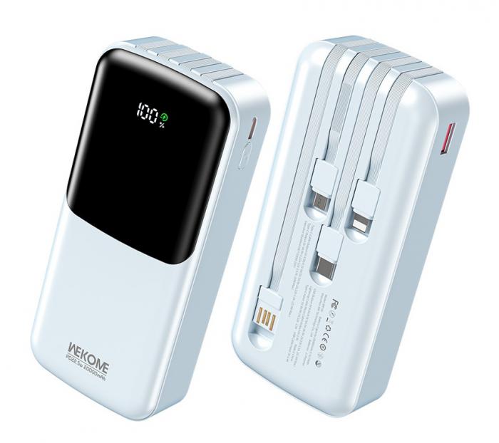 POWER BANK WK WP-66 20000mAh PD 22,5W BLUE