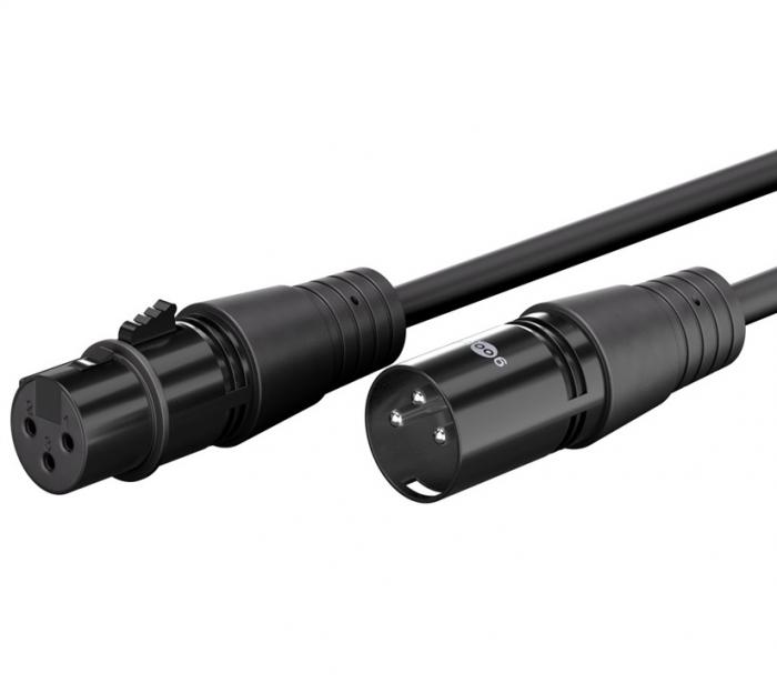 ΚΑΛΩΔΙΟ GOOBAY XLR ΘΗΛ. ΣΕ XLR ΑΡΣ. 80038 3M BLACK